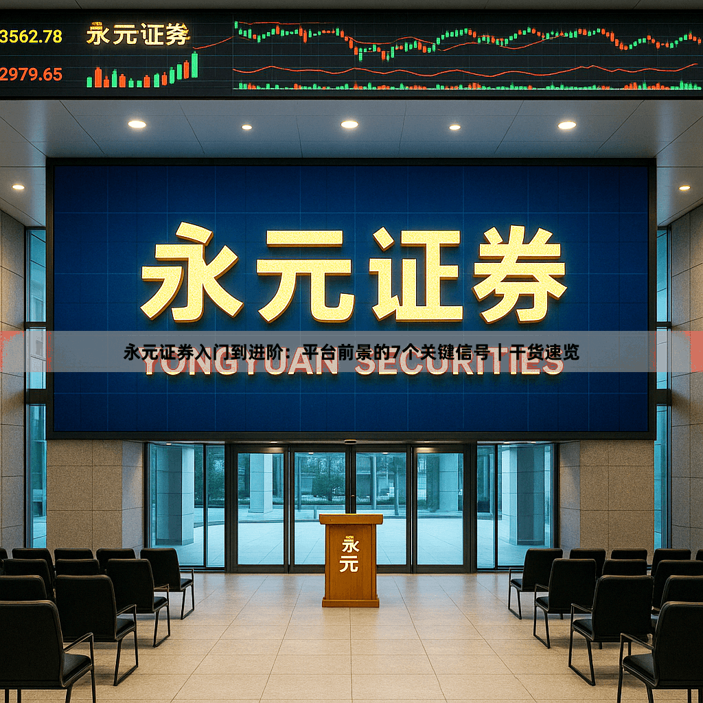 永元证券入门到进阶：平台前景的7个关键信号｜干货速览