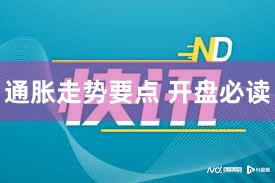 通胀走势要点 开盘必读