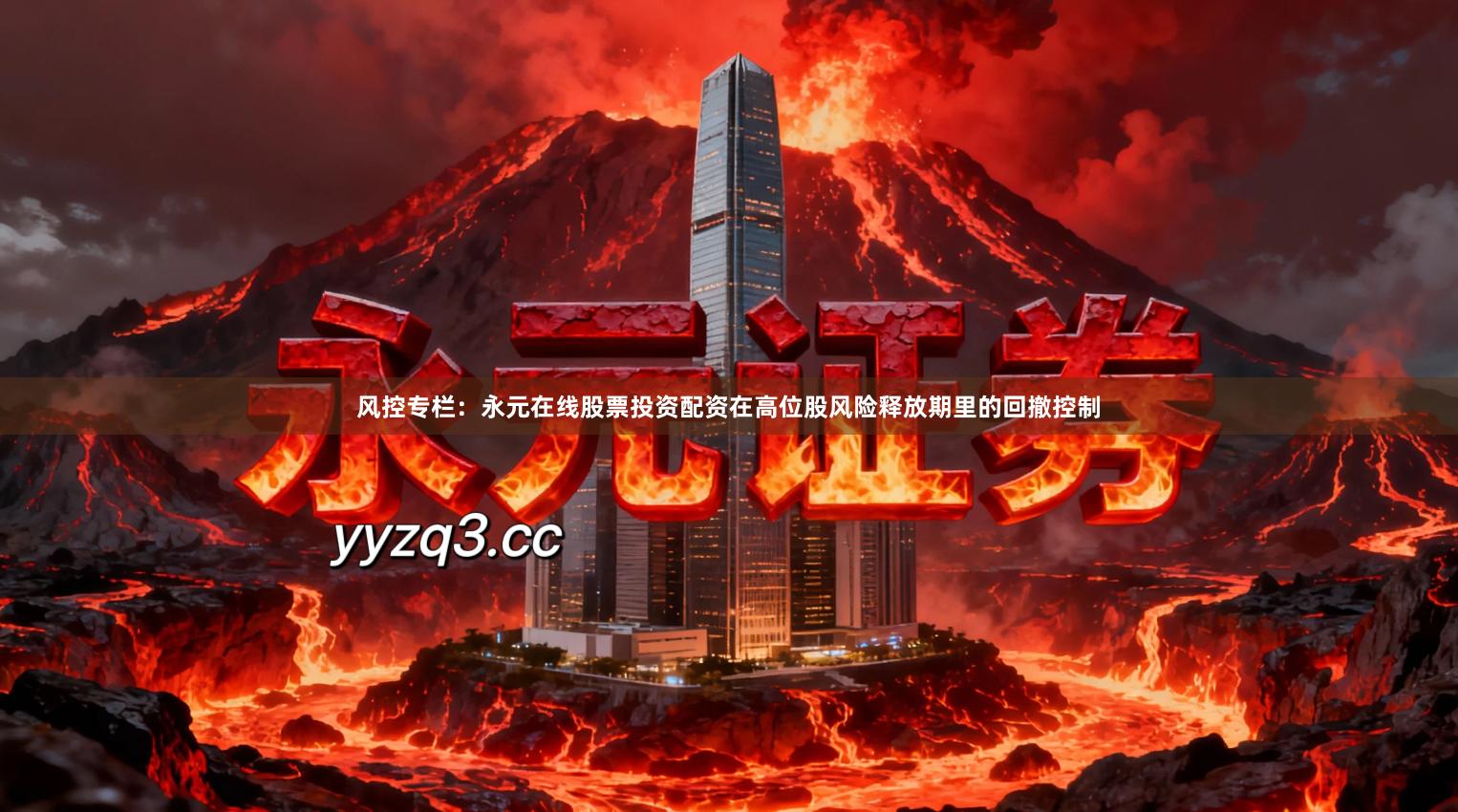 风控专栏：永元在线股票投资配资在高位股风险释放期里的回撤控制